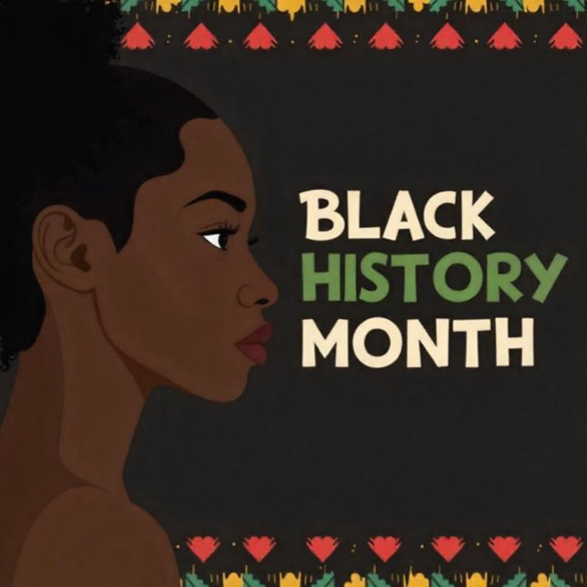Monat der Schwarzen Geschichte Karte (Black History Month Card!)