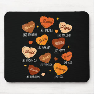 Monat der schwarzen Geschichte Martin Afrikaner Fr Mousepad