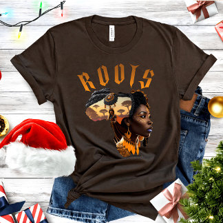 Monat der schwarzen Geschichte - Roots Africa T-Shirt