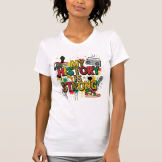 Monat der schwarzen Geschichte Starke Aktivismus d T-Shirt