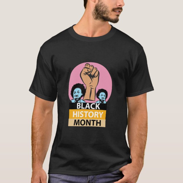 Monat der Schwarzen Geschichte T-Shirt (Vorderseite)