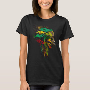 Monat der schwarzen Geschichte Vorfahren der Afro T-Shirt