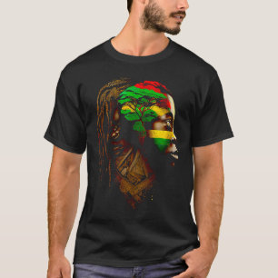 Monat der schwarzen Geschichte Vorfahren der Afro T-Shirt