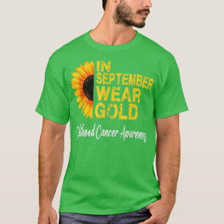 Monat der Sensibilisierung für Krebs im Kindesalte T-Shirt