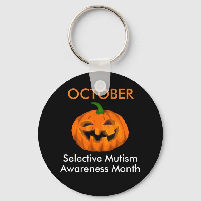 Monat der Sensibilisierung Schlüsselanhänger (Vorderseite)