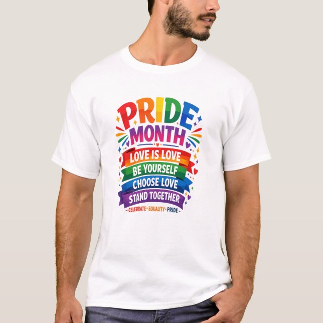 Monat der Stolzfeier T-Shirt (Vorderseite)