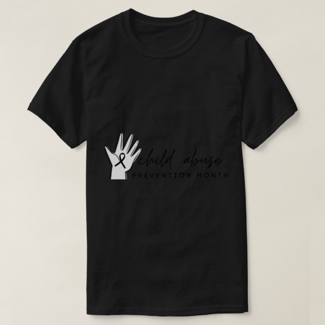 Monat der Verhinderung von Kindesmissbrauch, Aussa T-Shirt (Design vorne)