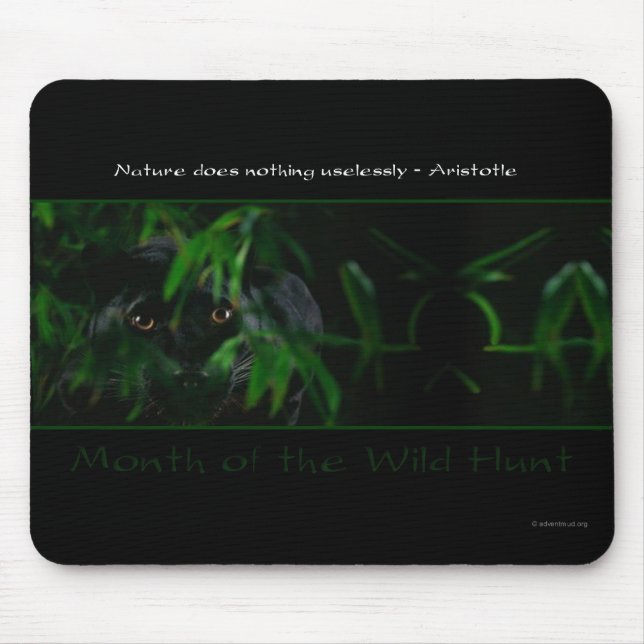 Monat der wilden Jagd Mousepad (Vorne)