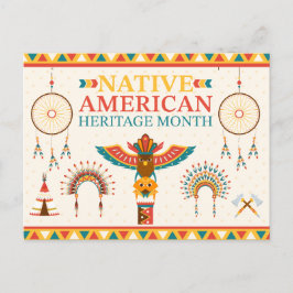 Monat des amerikanischen Kulturerbes 2025 Postkarte