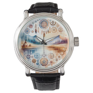 Monat des amerikanischen Kulturerbes Armbanduhr