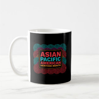 Monat des asiatischen Kulturerbes in Amerika und i Kaffeetasse
