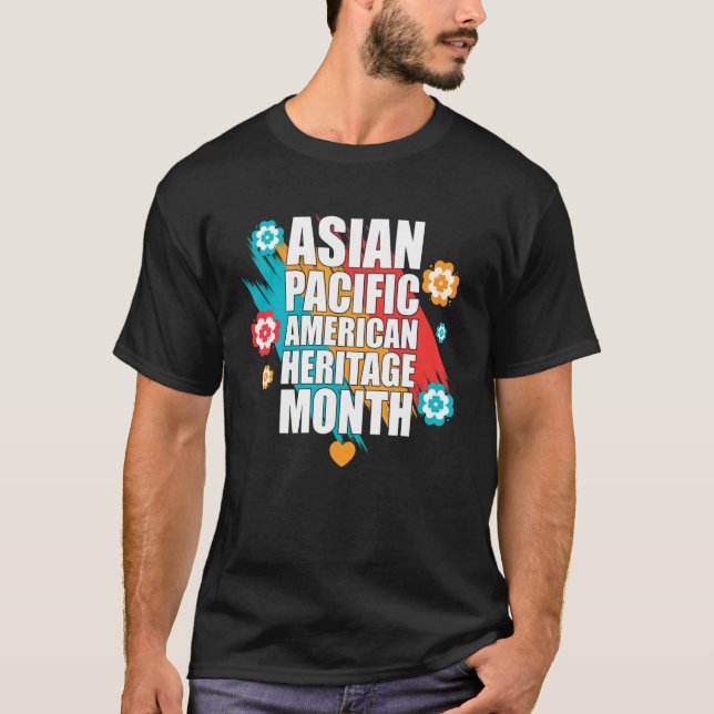 Monat des asiatischen Kulturerbes in Amerika und i T-Shirt (Vorderseite)