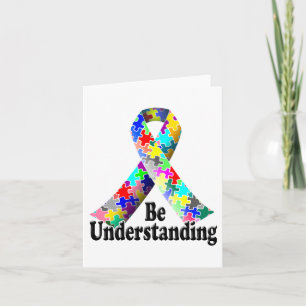 Monat des Autismus Karte