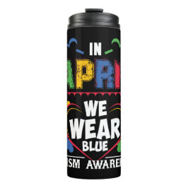 Monat des Autismus Thermosbecher