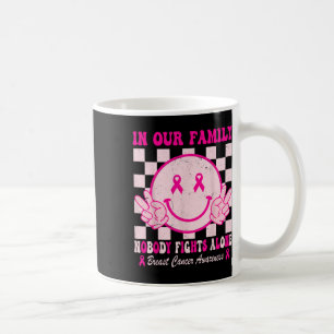 Monat des Bewusstseins für den Krebs Erwachsenenro Kaffeetasse