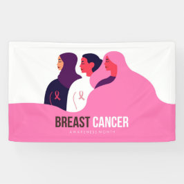 Monat des Brustkrebs Banner
