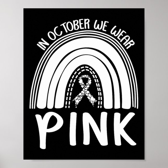 Monat des Brustkrebs Poster (Vorne)