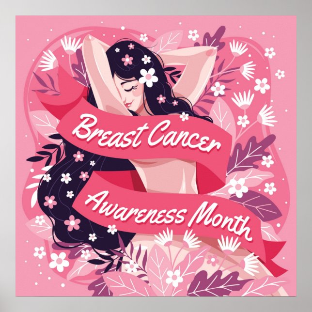 Monat des Brustkrebs Poster (Vorne)