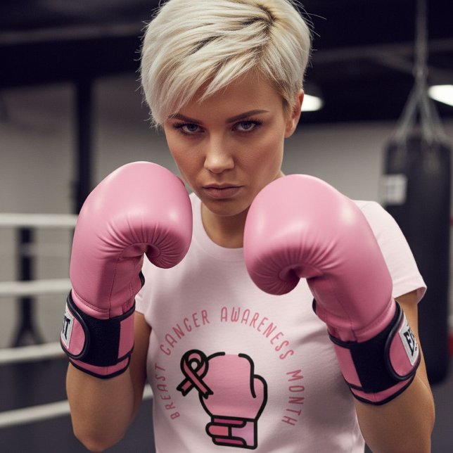 Monat des Brustkrebs T-Shirt (Breast Cancer Awareness Month T-Shirt.)