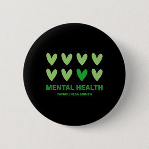 Monat des Gesundheitsbewusstseins Button