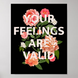 Monat des Gesundheitsbewusstseins Ihre Gefühle sin Poster
