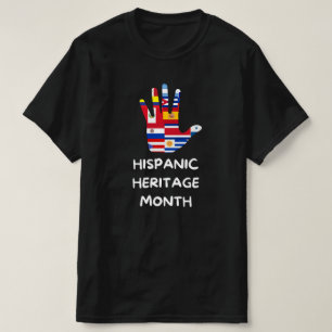 Monat des hispanischen Erbes, alle lateinischen Lä T-Shirt