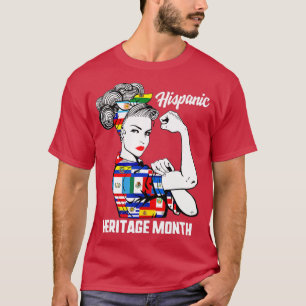Monat des hispanischen Kulturerbes: Latino-Länder  T-Shirt