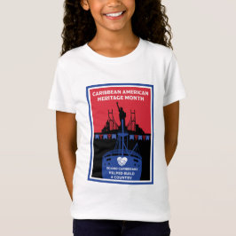 Monat des karibischen Amerikanischen Kulturerbes T-Shirt