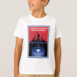 Monat des karibischen Amerikanischen Kulturerbes T-Shirt