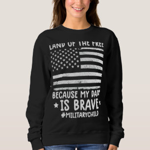 Monat des Militärlands frei wegen meines Todes Sweatshirt