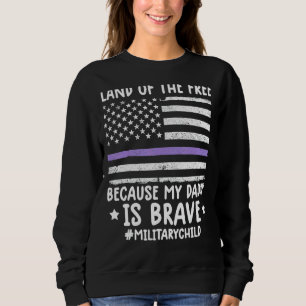 Monat des Militärlands frei wegen meines Todes Sweatshirt