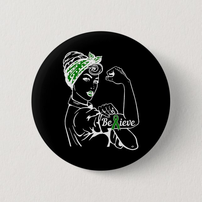 Monat des Monats des Bewusstseins für psychische G Button (Vorderseite)