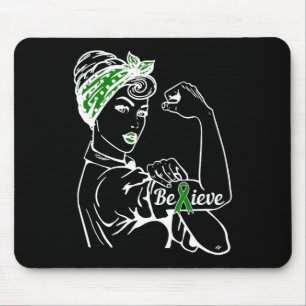 Monat des Monats des Bewusstseins für psychische G Mousepad