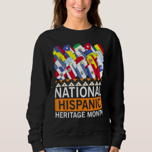 Monat des phispanischen Erbes für Frauen und Kinde Sweatshirt