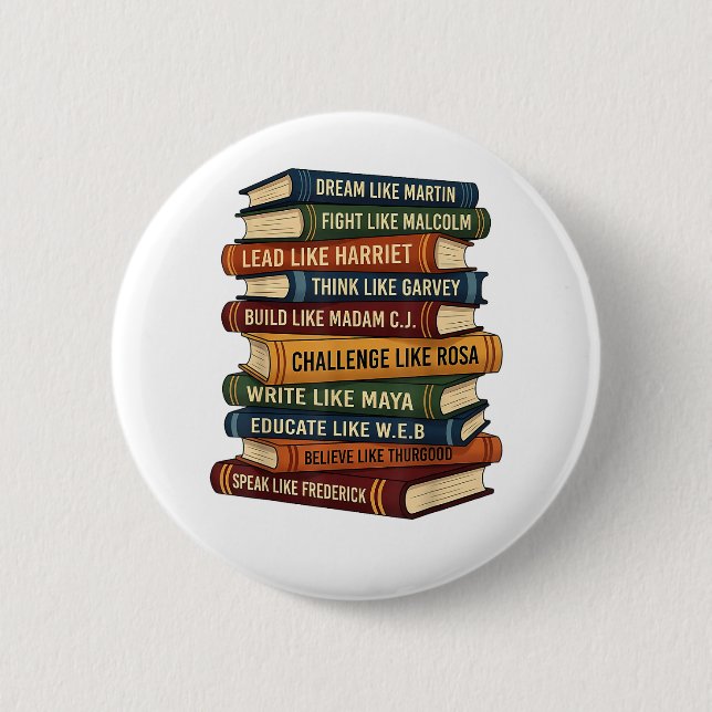 Monat des schwarzen Geschichts Traums Button (Vorderseite)