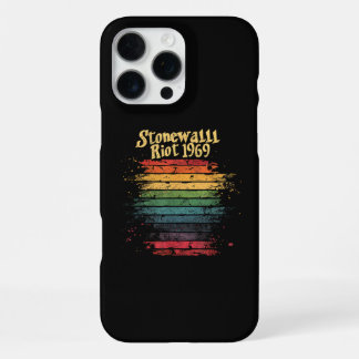 Monat des Schwulenstolzes Regenbogenflagge Steinma iPhone 16 Pro Max Hülle