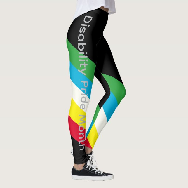 Monat des Stolzes der Behinderung Leggings (Rechts)