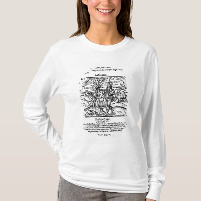 Monat Januar T-Shirt (Vorderseite)