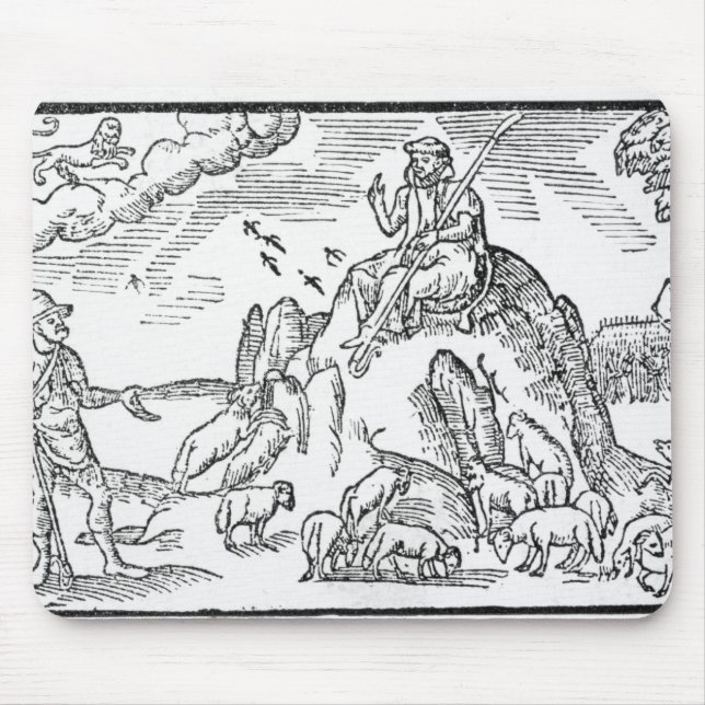 Monat Juli, 'vom Shepheardes Calendar Mousepad (Vorne)