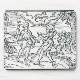 Monat März, 'vom Shepheardes Calendar Mousepad