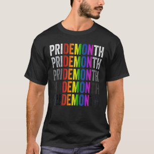 Monat Monat Demon LGBT Gay Pride Monat Transgender T-Shirt