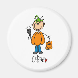 Monat Oktober Magnet