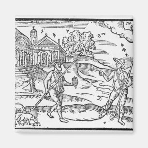 Monat September 'das Shepheardes Calendar Magnet