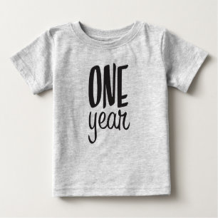 MONATE ALT EIN Jahr Baby T-shirt