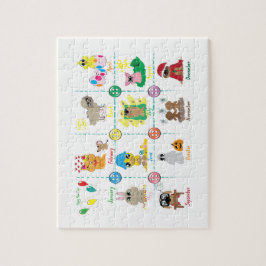 Monate des Jahres Puzzle