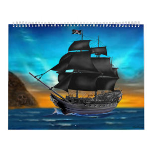 MONATLICH PIRATKALENDER KALENDER
