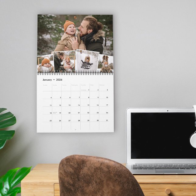 Monatliche Fotos der FotoCollage-Familie Kalender (Von Creator hochgeladen)