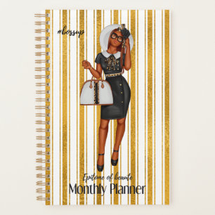 Monatlicher Boss-Up-Plan Planer