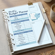 Monatlicher Budgetplaner