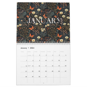 Monatlicher Themenkalender Kalender